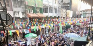 Khao San road Songkran