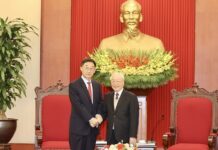 Liu Ning visite Vietnam