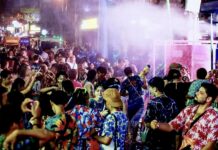 Pattaya Walking street Songkran