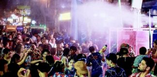Pattaya Walking street Songkran