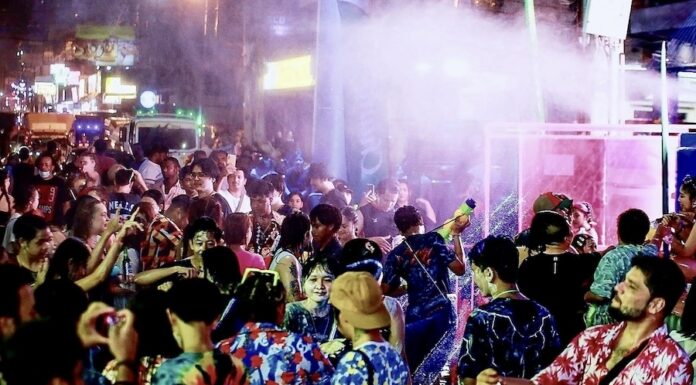 Pattaya Walking street Songkran