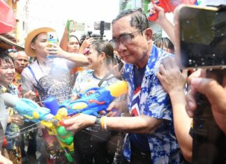 GAVROCHE HEBDO – ÉDITORIAL : Le pistolet à eau de Khun Prayut Prayut songkran