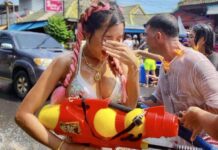 Songkran fille Samui