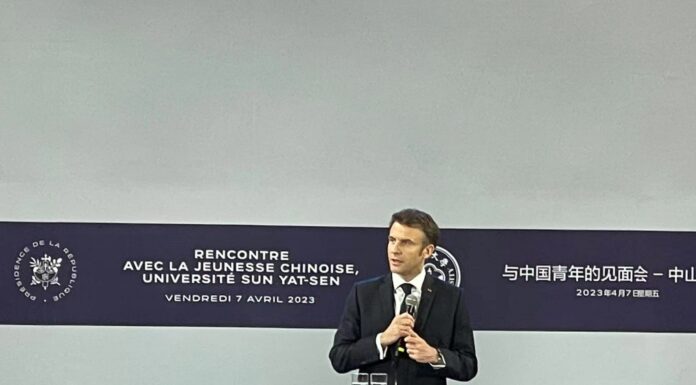 CHINE – FRANCE : Un thé présidentiel pour clore la visite d’État d’Emmanuel Macron Sun Yat-sen macron