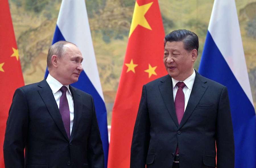 Vladimir Poutine Xi Jinping