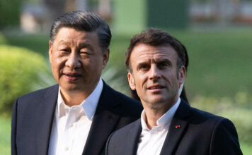 Xi Jinping Emmanuel Macron