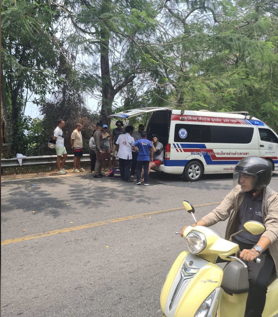 ambulance Phuket accident