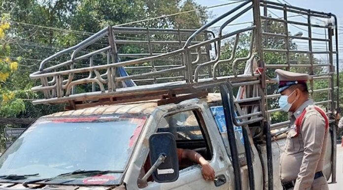 THAÏLANDE – SOCIÉTÉ : Recul des accidents et des décès lors du Nouvel An 2026 Contrôle routier police