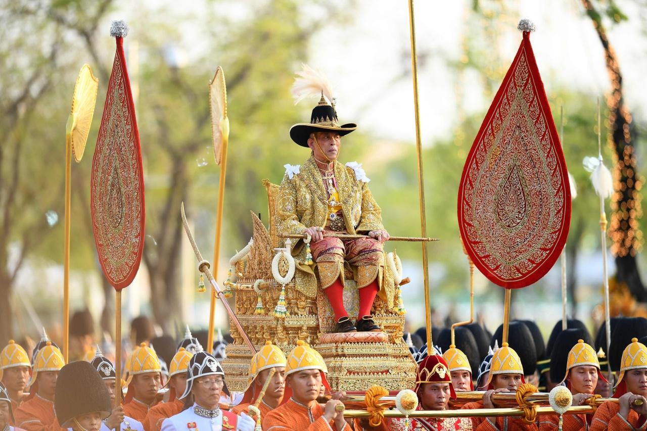 Fête du couronnement du roi de Thaïlande