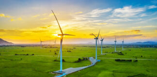 éolienne au Vietnam