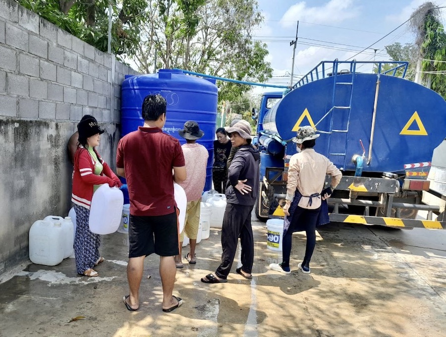 pénurie eau Phnom Penh