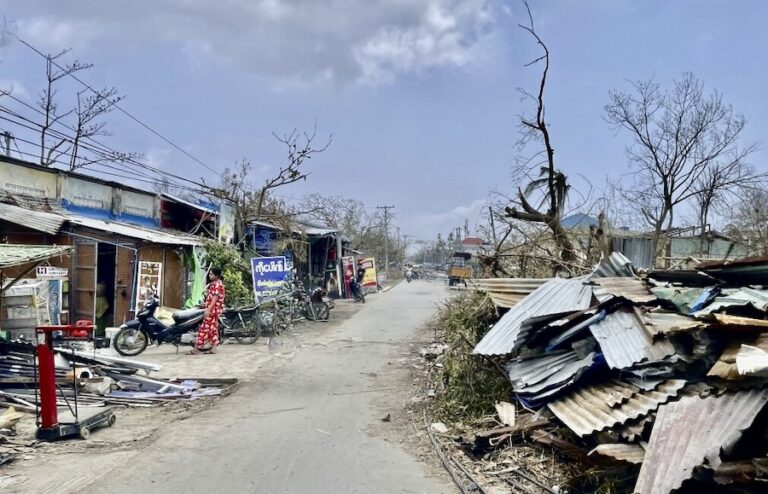BIRMANIE – HUMANITAIRE : Questions sur les secours après le passage du cyclone Mocha