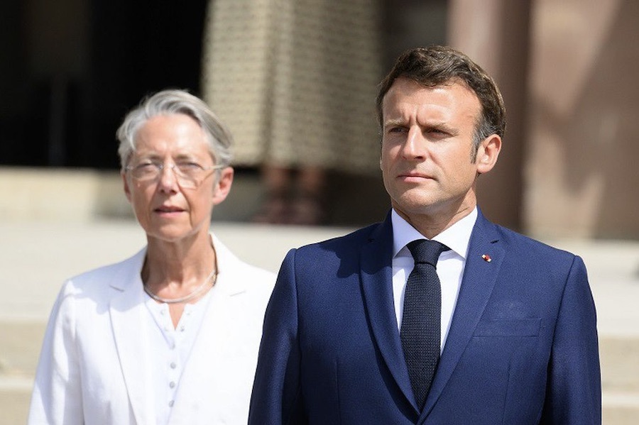 Emmanuel Macron et Élisabeth Borne