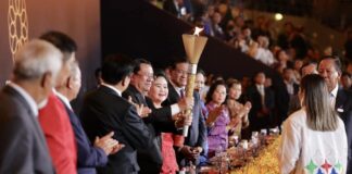 Hun Sen ouverture des jeux
