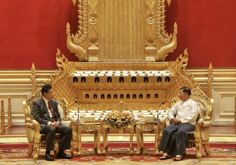 BIRMANIE – DIPLOMATIE : Le chef de la junte rencontre un émissaire chinois