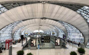 THAÏLANDE – TOURISME : Suvarnabhumi huitième des aéroports les mieux connectés de la région aéroport Suvarnabhumi