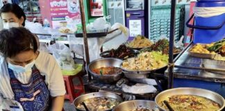 cuisine de rue en Thailande