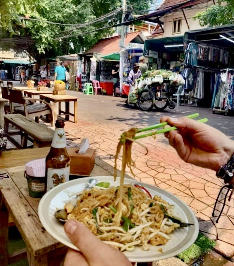 cuisine de rue en Thailande