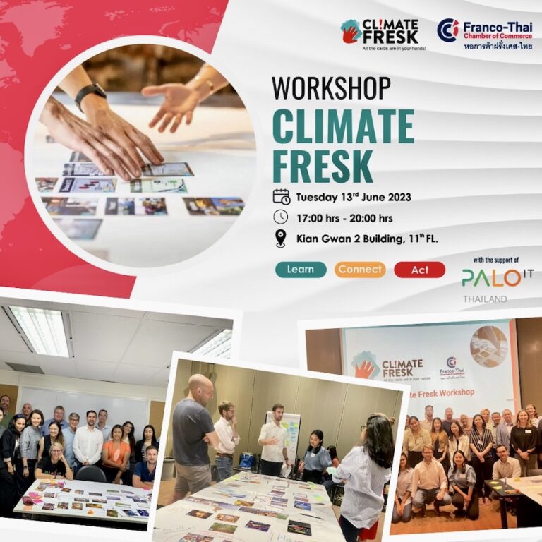 BANGKOK – COMMUNAUTÉ : Le 13 juin, un atelier de la FTCC pour comprendre les bases du dérèglement climatique
