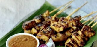 poulet satay
