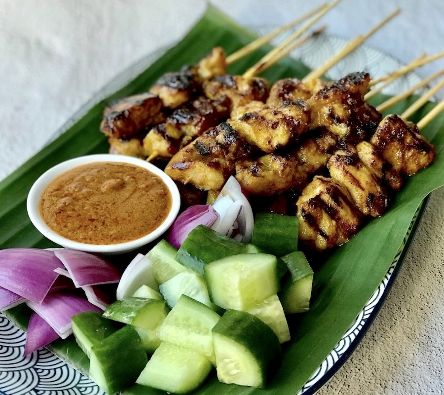 poulet satay