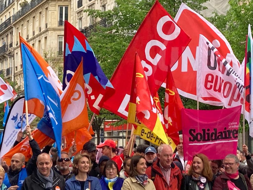 syndicats manifestation 1er mai