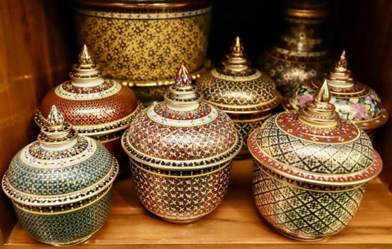 THAÏLANDE – CULTURE : Les « Benjarong », un savoir-faire du royaume du Siam