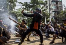 Birmanie violence