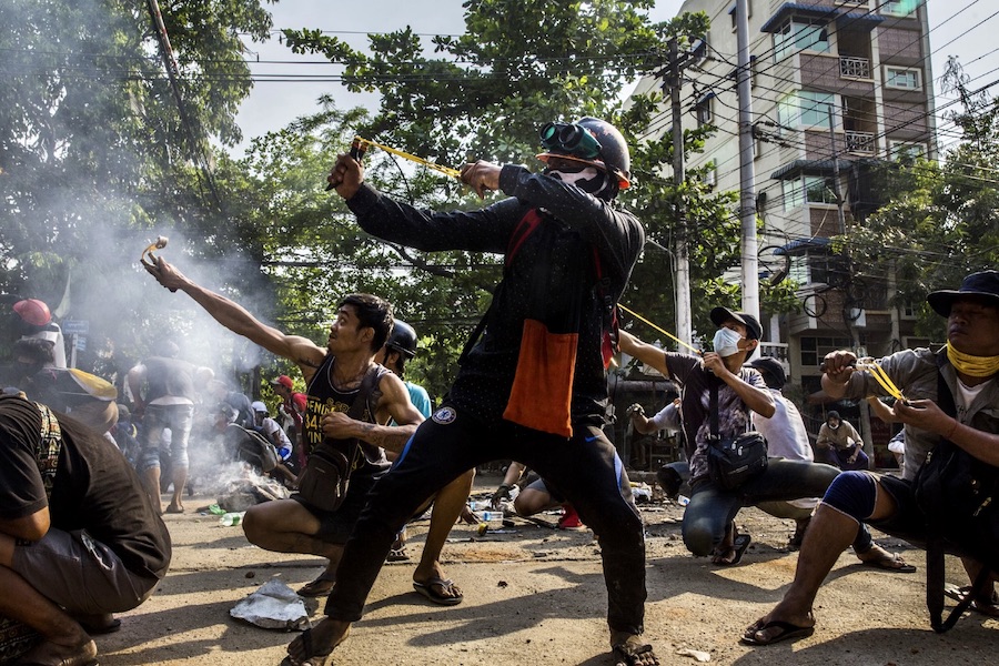 Birmanie violence