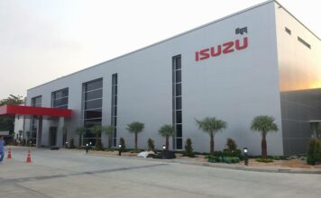 usine Isuzu motors Thaïlande