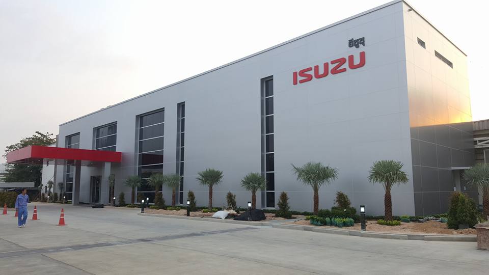usine Isuzu motors Thaïlande