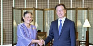 Maha Chakri Sirindhorn en Chine