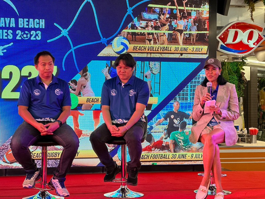 Pattaya Beach Games press conf