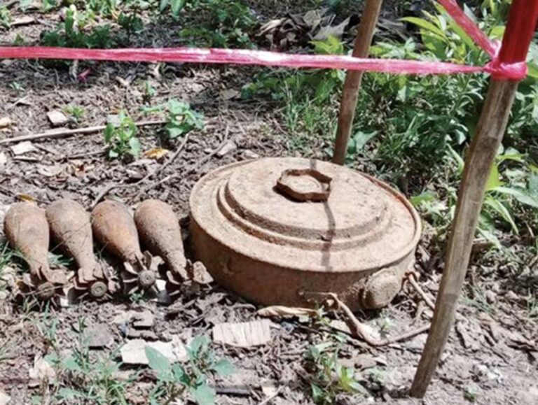 THAÏLANDE – CAMBODGE : Trois mines anti personnel cambodgiennes trouvées à la frontière thaïlandaise