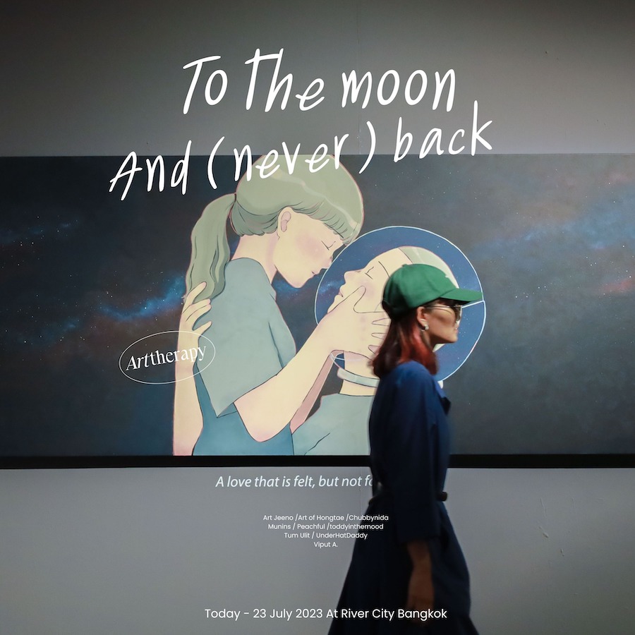 To the moon and never back expo Bangkok