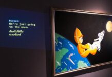 to the moon end never come back expo Bangkok