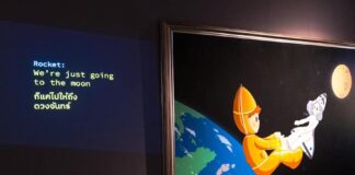 to the moon end never come back expo Bangkok