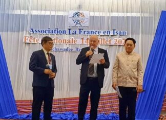 THAÏLANDE – FRANCE : En Isan, le 14 juillet a été une belle fête franco-thaïe AFI 14 juillet