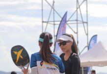 Beach tennis women