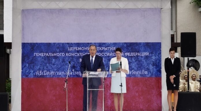 Consulat de Russie à Phuket Serguei Lavrov