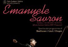 BANGKOK – CULTURE : Concert d’Emanuele Savron au Sala Sudasiri Sobha le 6 août Emanuele Savron pianiste Bangkok