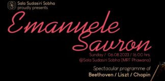 Emanuele Savron pianiste Bangkok