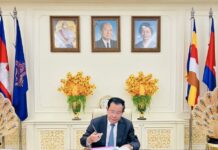 Hun Sen tweet Pita