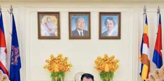 Hun Sen tweet Pita