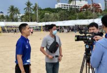 THAÏLANDE – SPORT : Ouverture des « Beach games 2023 » à Pattaya Kritsanna Boonsawat