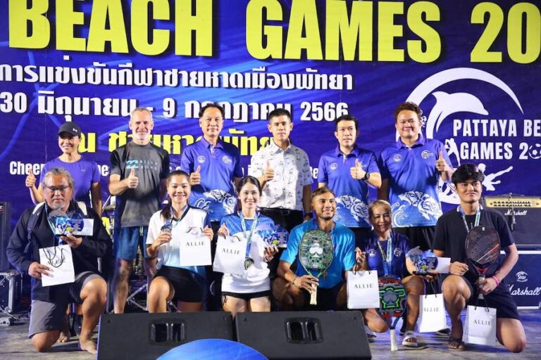 PATTAYA – SPORT : Les Jeux de plage de Pattaya 2023 s’achève avec la cérémonie de clôture