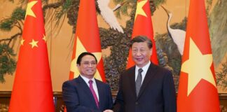 Pham Minh Chinh Xi Jinping