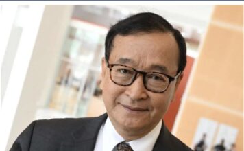CAMBODGE – POLITIQUE : Sam Rainsy commente le départ annoncé de Hun Sen Sam Rainsy