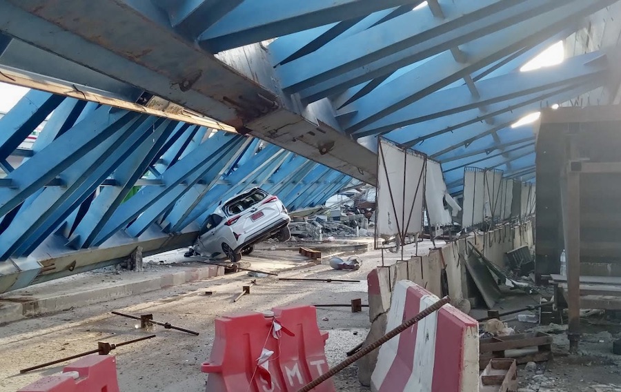 accident Bangkok pont