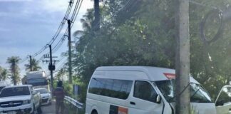 accident routier Phuket